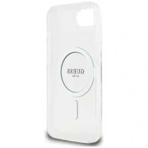 Buy Guess IML Glitter Circle MagSafe Apple iPhone 16e clear - GUE4542 - {ean13} - Home Screen Store Europe