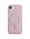 Kup Etui Guess IML Glitter Circle MagSafe do Apple iPhone 16e różowy - GUE4543 - {ean13} - Sklep Home Screen