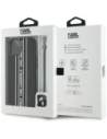 Kup Karl Lagerfeld Saffiano Athleisure Dungi Cord Apple iPhone 15 negru-roz. - KLD22026 - {ean13} - Sklep Home Screen
