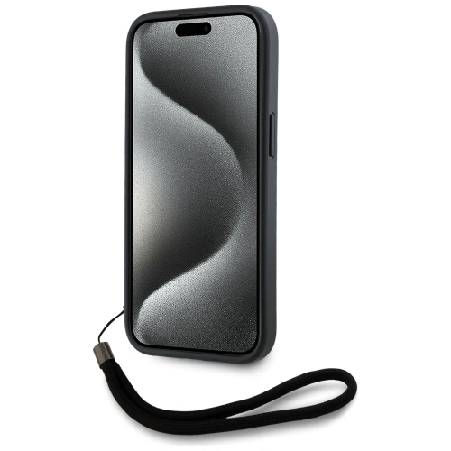 Kup Karl Lagerfeld Saffiano Athleisure Proužky Cord Apple iPhone 15 Pro Max černá-červená - KLD22029 - {ean13} - Sklep Home Screen