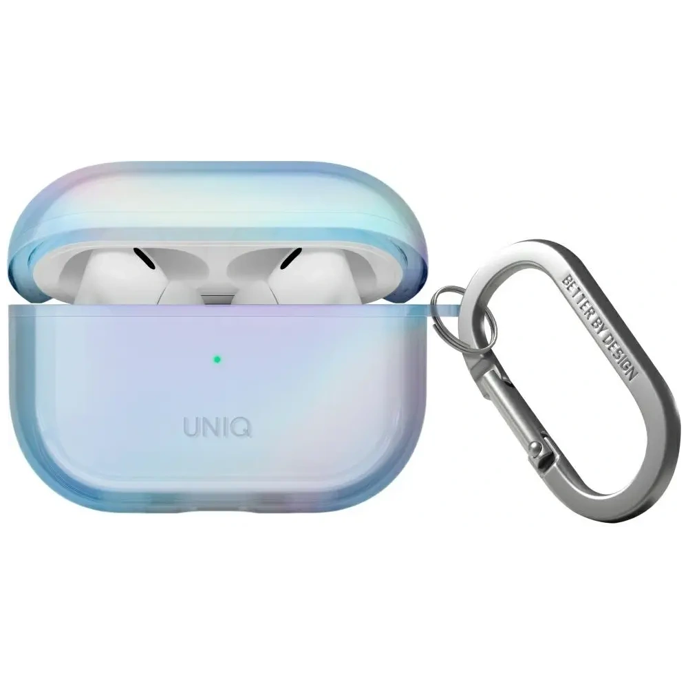Etui UNIQ Iridescia do Apple AirPods Pro 2 Hang Case niebieski