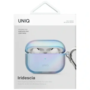 Buy UNIQ Iridescia Apple AirPods Pro 2 Hang Case blue - UNIQ1534 - {ean13} - Home Screen Store Europe