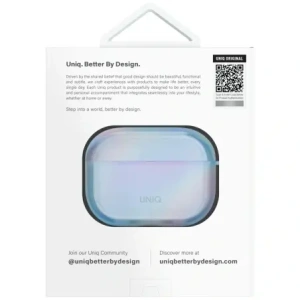 Buy UNIQ Iridescia Apple AirPods Pro 2 Hang Case blue - UNIQ1534 - {ean13} - Home Screen Store Europe