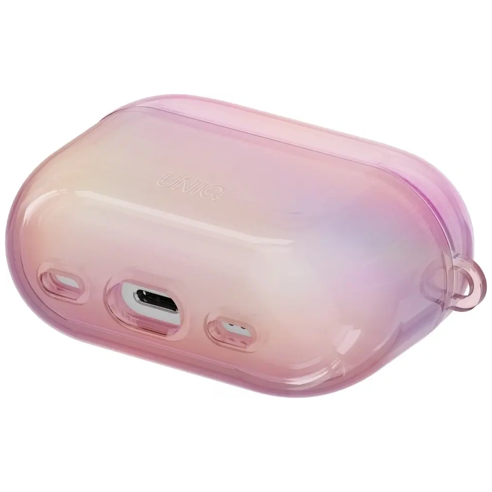Etui UNIQ Iridescia do Apple AirPods Pro 2 Hang Case pink prism