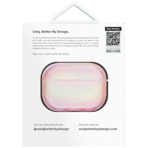 Buy UNIQ Iridescia Apple AirPods Pro 2 Hang Case pink prism - UNIQ1535 - {ean13} - Home Screen Store Europe