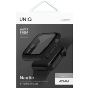 Buy UNIQ Nautic Apple Watch 42mm black - UNIQ1536 - {ean13} - Home Screen Store Europe