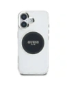 Kup Etui Guess IML Metal Colored Circle Classic Logo MagSafe do Apple iPhone 16 czarny - GUE4545 - {ean13} - Sklep Home Screen
