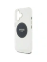 Kup Guess IML Metal Colorat Cerc Logo Clasic MagSafe Apple iPhone 16 negru - GUE4545 - {ean13} - Sklep Home Screen