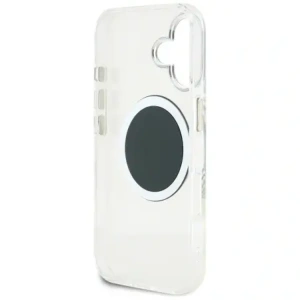 Buy Guess IML Metal Colored Circle Classic Logo MagSafe Apple iPhone 16 black - GUE4545 - {ean13} - Home Screen Store Europe