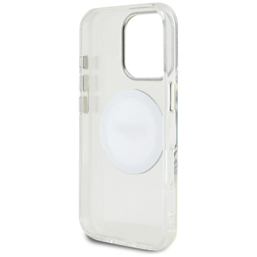 Kup Etui Guess IML Metal Colored Circle Classic Logo MagSafe do Apple iPhone 16 Pro biały - GUE4546 - {ean13} - Sklep Home Screen