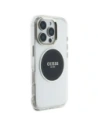 Kup Guess IML Metal Colorat Cerc Logo Clasic MagSafe Apple iPhone 16 Pro negru - GUE4547 - {ean13} - Sklep Home Screen