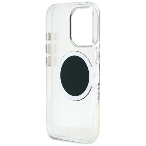 Buy Guess IML Metal Colored Circle Classic Logo MagSafe Apple iPhone 16 Pro black - GUE4547 - {ean13} - Home Screen Store Europe