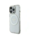 Buy Guess IML Metal Colored Circle Classic Logo MagSafe Apple iPhone 16 Pro Max white - GUE4548 - {ean13} - Home Screen Store Europe