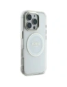 Buy Guess IML Metal Colored Circle Classic Logo MagSafe Apple iPhone 16 Pro Max white - GUE4548 - {ean13} - Home Screen Store Europe