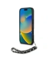 Kup Karl Lagerfeld Saffiano Crystals lánccal Apple iPhone 16 fekete - KLD22031 - {ean13} - Sklep Home Screen