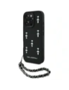 Buy Karl Lagerfeld Saffiano Crystals w/Chain Apple iPhone 16 Pro black - KLD22032 - {ean13} - Home Screen Store Europe