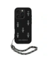 Kup Etui Karl Lagerfeld Saffiano Crystals w/Chain do Apple iPhone 16 Pro Max czarny - KLD22033 - {ean13} - Sklep Home Screen