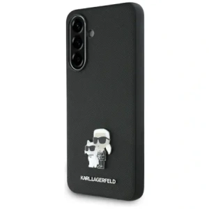 Buy Karl Lagerfeld Saffiano w/ K&C Metal Logo Samsung Galaxy A36 black - KLD22034 - {ean13} - Home Screen Store Europe