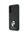 Karl Lagerfeld Saffiano s/ K&C Metal Logo Samsung Galaxy A36 černá