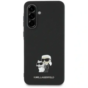 Buy Karl Lagerfeld Saffiano w/ K&C Metal Logo Samsung Galaxy A36 black - KLD22034 - {ean13} - Home Screen Store Europe