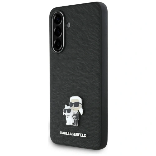 Kup Karl Lagerfeld Saffiano s/ K&C Metal Logo Samsung Galaxy A56 černá - KLD22035 - {ean13} - Sklep Home Screen