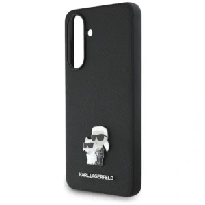 Buy Karl Lagerfeld Saffiano w/ K&C Metal Logo Samsung Galaxy A56 black - KLD22035 - {ean13} - Home Screen Store Europe