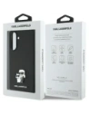 Buy Karl Lagerfeld Saffiano w/ K&C Metal Logo Samsung Galaxy A56 black - KLD22035 - {ean13} - Home Screen Store Europe