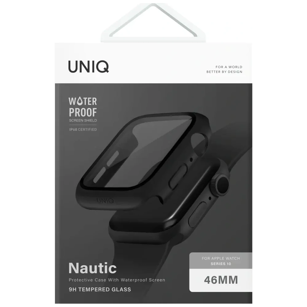 Etui UNIQ Nautic do Apple Watch 46mm czarny