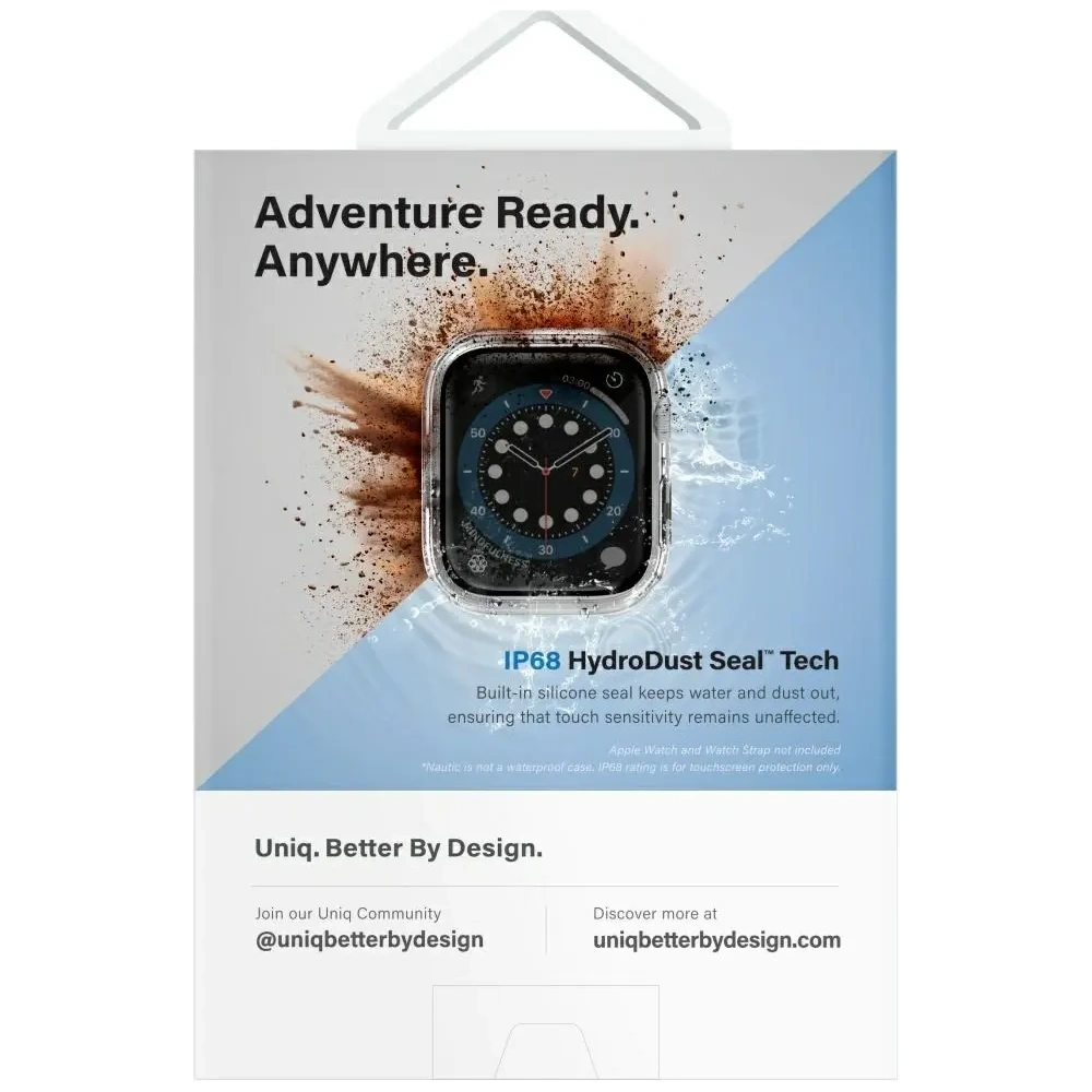 Etui UNIQ Nautic do Apple Watch 46mm czarny