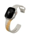 UNIQ Stride De Cauciuc Apple Watch 6/7/8/9/10/SE/Ultra 1/2 44/45/46/49mm bej