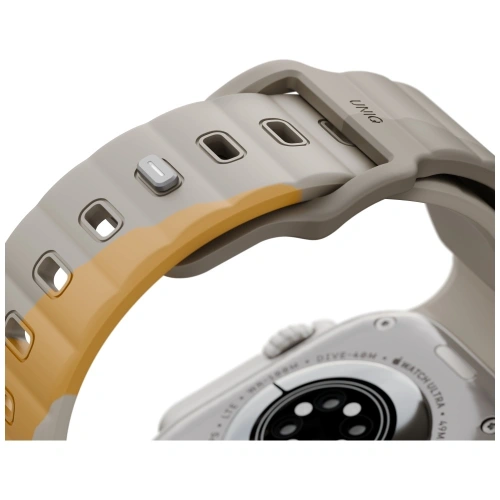 Kup UNIQ Stride De Rubber Apple Watch 6/7/8/9/10/SE/Ultra 1/2 44/45/46/49mm bézs - UNIQ1540 - {ean13} - Sklep Home Screen