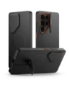 Tech-Protect Kevlar Aura MagSafe Samsung Galaxy S25 Ultra Černá/oranžová