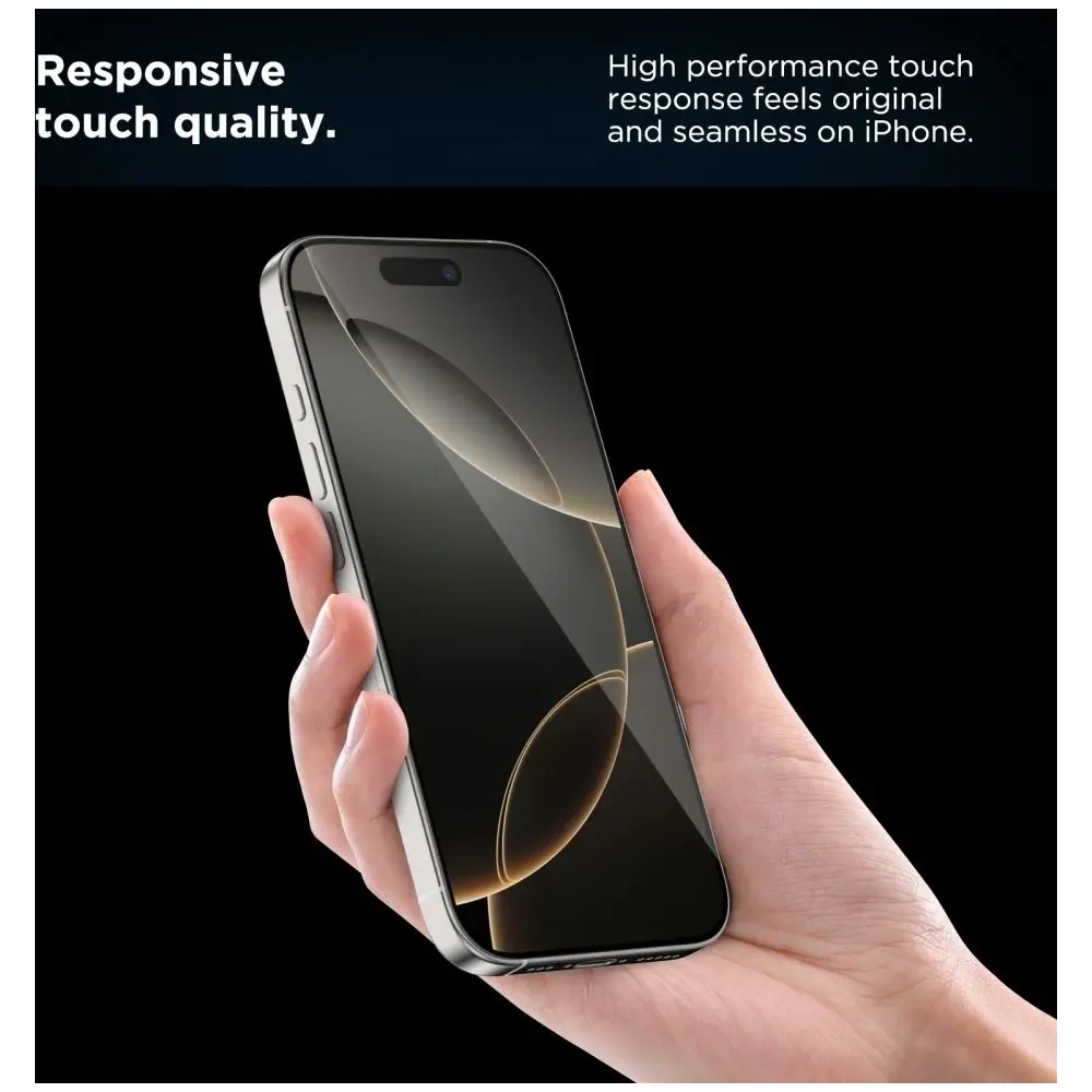 Szkło hartowane Tech-Protect Quick Set+ Apple iPhone 15 / 16 Black [2 PACK]