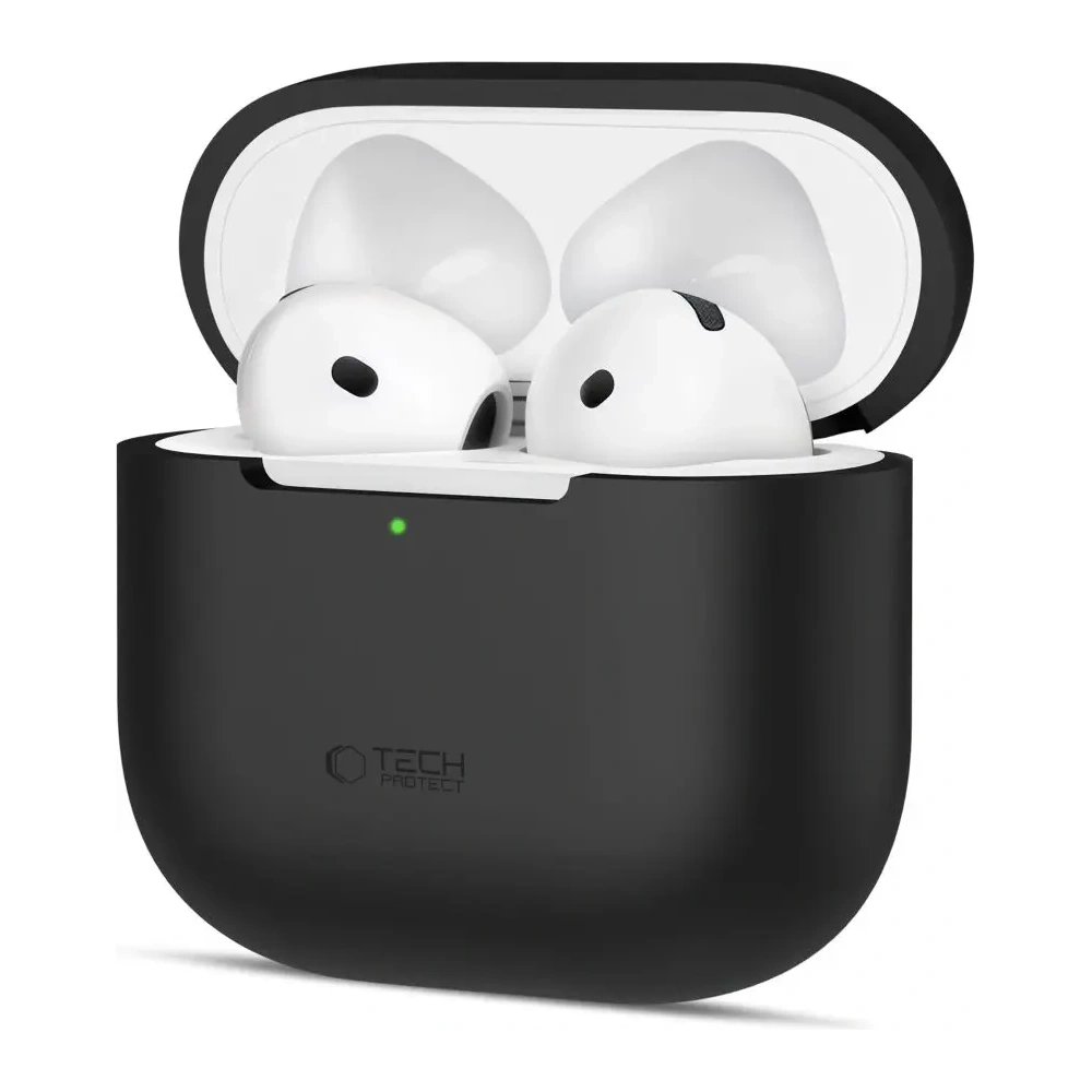 Etui Tech-Protect Silicone Apple AirPods 4 Black