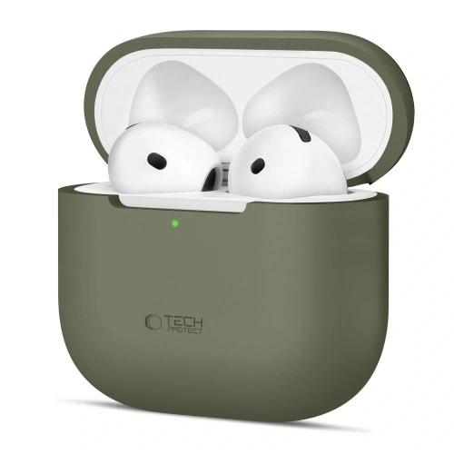 Kup Tech-Protect Silicon Apple AirPods 4 Verde Măslin - THP4144 - {ean13} - Sklep Home Screen