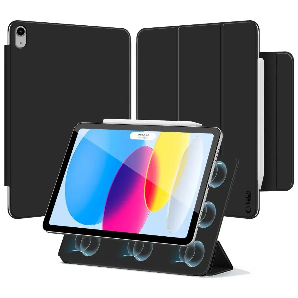 Etui Tech-Protect Smartcase Magnetic Apple iPad 10.9" 2022 / 11" 2025 Black