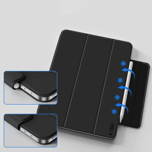Kup Etui Tech-Protect Smartcase Magnetic Apple iPad 10.9" 2022 / 11" 2025 Black - THP4145 - {ean13} - Sklep Home Screen