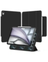 Etui Tech-Protect Smartcase Magnetic Apple iPad Air 13" 2024 (6. generacji) / 13" 2025 (7. generacji) Clear [2 PACK] Black
