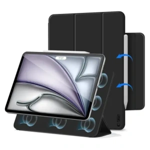 Kup Etui Tech-Protect Smartcase Magnetic Apple iPad Air 13" 2024 (6. generacji) / 13" 2025 (7. generacji) Clear [2 PACK] Black - THP4146 - {ean13} - Sklep Home Screen
