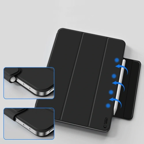 Kup Etui Tech-Protect Smartcase Magnetic Apple iPad Air 13" 2024 (6. generacji) / 13" 2025 (7. generacji) Clear [2 PACK] Black - THP4146 - {ean13} - Sklep Home Screen