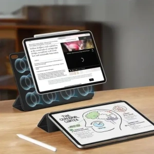 Kup Etui Tech-Protect Smartcase Magnetic Apple iPad Air 13" 2024 (6. generacji) / 13" 2025 (7. generacji) Clear [2 PACK] Black - THP4146 - {ean13} - Sklep Home Screen