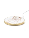 Ładowarka bezprzewodowa z technologią Qi iDeal of Sweden (carrara gold)