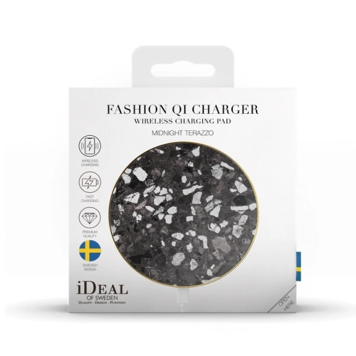Buy iDeal of Sweden Wireless Charger Qi (Midnight Terazzo) - IDS225MDTTEZ - {ean13} - Home Screen Store Europe