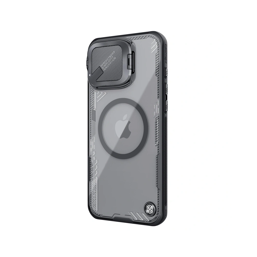 Etui Nillkin Iceblade Prop Magnetic Case Apple iPhone 16 Pro Max black / czarny