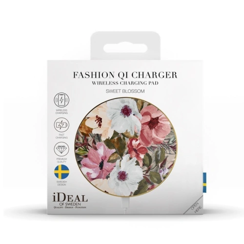 Kup iDeal of Sweden Kabelloses Ladegerät mit Qi-Technologie (Sweet Blossom) - IDS111SWTBLSM - {ean13} - Sklep Home Screen