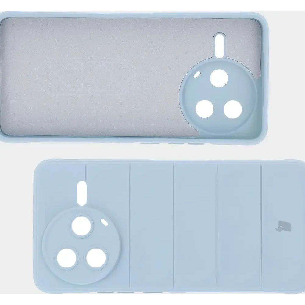 Pancerne etui Bizon Case Tur do Xiaomi Poco F7 Pro jasnoniebieskie