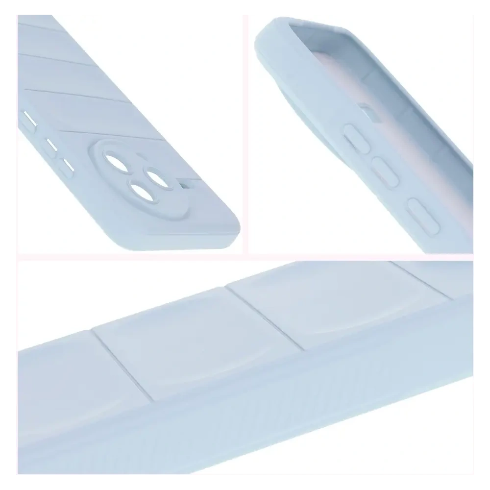 Pancerne etui Bizon Case Tur do Xiaomi Poco F7 Pro jasnoniebieskie