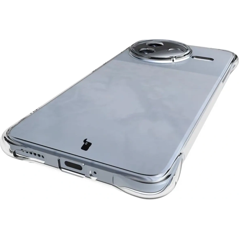 Elastyczne etui Bizon Case Salpa do Xiaomi Poco F7 Pro przezroczyste
