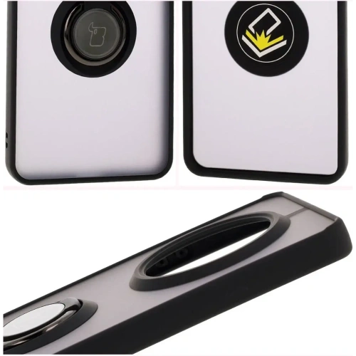 Kup Bizon Case Hybrid Ring Realme 14 Pro 5G füstös fekete kerettel - BIZ9063 - {ean13} - Sklep Home Screen