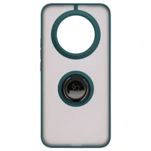Kup Bizon Case Hybrid Ring Realme 14 Pro Plus 5G füstös sötétzöld kerettel - BIZ9064 - {ean13} - Sklep Home Screen